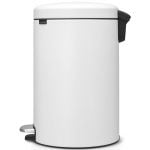 Brabantia fata 20L Ethernal White pedal
