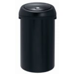 Brabantia Fata 60L Matt Black með snertiloki