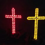 Leiðiskross LED 32V allir litir