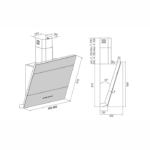 Airforce eyjuháfur F806 60cm svartur - Image 2