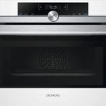 Siemens sambyggður baksturs- og örbylgjuofn iQ700 hvítur