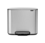 Brabantia Ruslafata 3x11l Fótstigin Stál