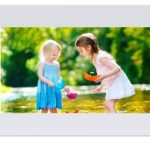 Denver 7" Stafrænn Myndarammi Hvítur