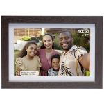 Denver 10" Stafrænn Myndarammi Dökkur Viður