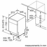 Bosch uppþvottavél 45cm Serie 4 hvít - Image 4